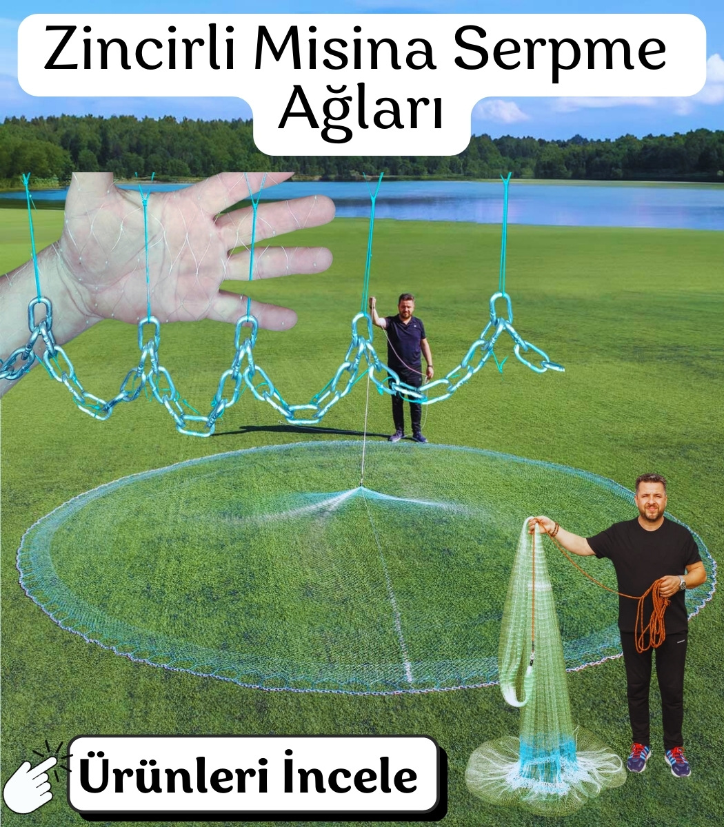 Zincirli Misina Serpme Ag